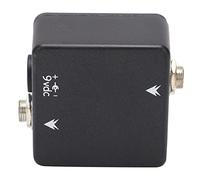 KIMISS Guitar Effect Pedal Pure Buffer Mini - Portable Accessory for Improved Tone & Performance, 1/4in Jack, Lightweight Metal Design