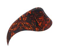 KIMISS Guitar Pickguard Self Adhesive PVC Deco Comma Shaped Acoustic Guitar Accessories for Guitarists, Protects Against Scratches and Enhances Appearance