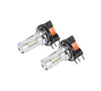 KIMISS H15 LED Bulbs - 2pcs 80W Pure White High Power Car Headlight Replacement for Daytime Running Lights, Fog Lights, and More