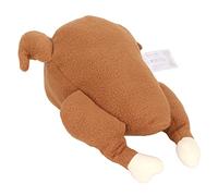 KIMISS Halloween Turkey Plush Toy for Dogs - Snuffle Toy for Pet Hide & Seek, Interactive Veggie Treat Dispenser for Physical Play and Training