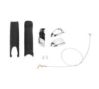 KIMISS Hand Brake Lever with Cable Kit ABS Metal Hand Brake Lever Compatible with Galaxy 2006-2015 6G91 2783 AB 6G91 2780 PC