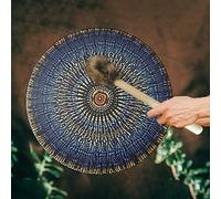 KIMISS Handcrafted Shaman with Stick | Vegetarian Fire for Home & Healing | Ideal for All Ages Music Lovers (Shaman's mosaic)