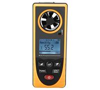 KIMISS Handheld Digital Anemometer GM8910 - Multifunctional Wind Speed Meter with LCD Display Temperature, Humidity, Pressure, Illumination & Altitude Measurement