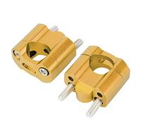 KIMISS Handlebar Riser Mount with CNC Aluminum Alloy (Gold)