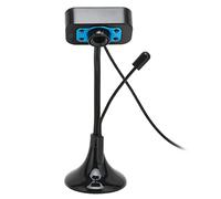 KIMISS HD Streaming Webcam, Web Camera High Definition Manual USB with Electronics Computers Accessories Computer Accessories Peripherals Video Webcams VoIP Equipment LED Fill Light and