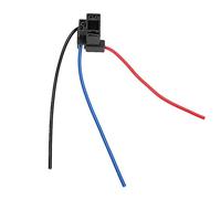 KIMISS Headlight Adapter Cable H4 Headlight Wiring Connector Harness Plug 3 Pin 3 Wire PVC Plastic Socket