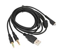 KIMISS Headphone o Cable USB & 3.5mm o Jack for Arctis 3, 5, 7 & Pro - 2m Cord with Lighting Support for Gaming & Music