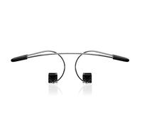 KIMISS Headrest Car Hanger, Metal Adjustable Car Coat Hanger with Headrest Restraint Rods Stainless Steel Seat Hanger Clothes Holder