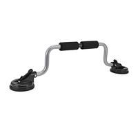 KIMISS Heavy-Duty Aluminum Kayak Roller Quick Easy Smart Two Adjustable Angles Kayak Canoe Assist Powerful Suction Cup Holder for Vehicles (Silver)