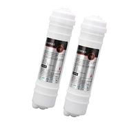 KIMISS High Accuracy Reverse Osmosis Membrane Filter Replacement 2Pcs Water Purifier Filter Replacement RO Membrane Korean Style Quick Connect 10in 75g Stronger Adsorption