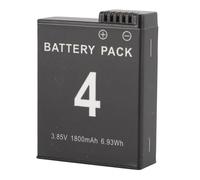 KIMISS High Capacity 1800mAh Re Able Sports Action Camera Battery with Built In Smart Control Chip Designed for Osmo Action 4 and Action 3
