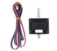 KIMISS High Nema 17 Stepper Motor 3D Printer, 42Step 1.3A Dual Output Shafts, 0.3N·m, Fits CR-10/Ender-3 Series
