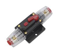KIMISS High Performance 12-24V 125A Stereo Audio Circuit Breaker Self Recovery Inline Holder for Car Boat High Compatibility