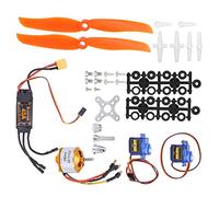 KIMISS High Performance 2212 KV2200 Motor 40A XT60T ESC SG90 Servo 6035 Propeller Accessory Kit for RC Aircraft High Compatibility