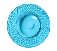 KIMISS High Performance 4Pcs 17mm Aluminium Alloy Dust Proof Hub Nut Wheel Accessory for 1/8 RC Car Model High Compatibility (Blue)