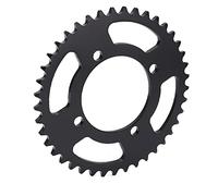 KIMISS High Performance Rear Sprocket for Electric Bicycles,41 Teeth Sprocket Compatible with Motorcycles and Beach Vehicles,Durable Black Steel