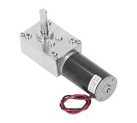 KIMISS High Torque DC Geared Motor - 18W Reversible Gear Motor for Robotics, Self Locking Mechanism, DC12V Efficient (0-10RPM Per Minute)