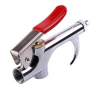 KIMISS High Volume Air Blow Gun with Ergonomic Trigger 1pc Zinc Alloy Air Compressor Blow Kit Blower Dust Removing Gun Tool with Nozzle High Performance Duster