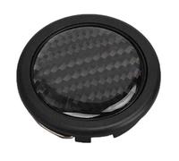 KIMISS Horn Button Carbon Fiber Steering Wheel Button Steering Wheel Horn Push Button for 6 Bolts for OMP Steering Wheel+steering wheel horn button
