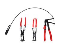 KIMISS Hose Clamp Pliers Set, Long Ratchet Locking
