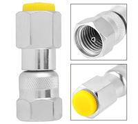 KIMISS Hydraulic Test Adapter G1/4 to M16*2 Coupling for Pressure Testing and Oil Sampling in Hydraulic Systems - Heavy Duty Carbon Steel and Stainless Steel