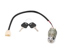 KIMISS Ignition Starter Switch Assembly for Evolution Cart 2.04.0028 Engine Ignition Starter Switch with 2 Keys, Zinc Plated Steel Lock Cylinder Brass Contacts 3.4 X 5. Cm