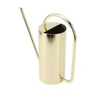 KIMISS Indoor/Outdoor Watering Can, Gold Color, 1.5L Stainless Steel, Reusable