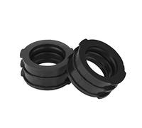 KIMISS Intake Boot Carb Manifold Carburetor Adapter 4pcs Rubber Boots Joint