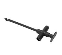 KIMISS J.30022 Wire Piercing Test Clamp/Holder with 4mm Banana Jack - Universal Puncture Testing Tool for Multimeter, Automotive Circuit Testing Accessory (Black)