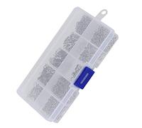 KIMISS Jewelry Earrings Making Accessory DIY Craft Kit with Lobster Clasp and Earring Hooks - Complete Set for Jewelry Supply and Repair (Guqing-Single Box)