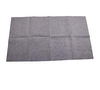 KIMISS Jigsaw Puzzle Mat Roll Up Storage Felt Blanket Playmat - 116x66cm Gray Puzzle Organizer for Easy Preservation and Transport
