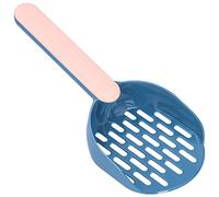 KIMISS Large Cat Litter Sifter Scoop for Clean Litter Boxes - Heavy-Duty Sifter with Wide Mouth Design for Efficient Cleaning - Pet Supplies/Cats/ & Housebreaking/Scoops (Cat litter shovel blue