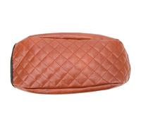 KIMISS Leather Center Console Armrest Cover Pad for Mavericks 2022-2023, Full Protector Cushion with Elegant Check Pattern, Non-Slip Installation (Brown)