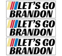 KIMISS Lets Go Brandon Stickers Funny Political Car Bumper Sticker Decal for Laptop Hardhat Window Self Adhesive Pack of 1 (KIMISSoZYpj4G-10318009)