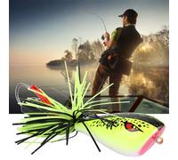 KIMISS Lure Artificial Snakehead Shape Soft Bait with Hook - Fishing Accessory for Freshwater & Sea Fishing (006#)
