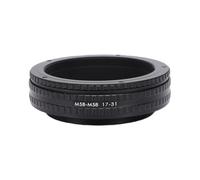 KIMISS M58 To M58 Adjustable Focus Adjustment Tube, 17 To 31mm Variable Length Macro Lens Modification Adapter For Enlarged Lens Refitting