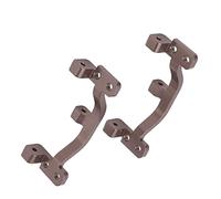 KIMISS Metal Pull Rod Base Seat for WPL C24 C14 C14K C24K 1/16 RC Car - High Performance Aluminum Alloy Pull Rod Base (Ti Color)