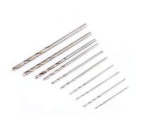 KIMISS Mini Hand Drill with Keyless Chuck & 10 Micro Bits - Versatile Pin Vise for Wood, Plastic, Craft Projects