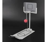 KIMISS Miniature Basketball Hoop Toy - Tabletop Basketball for Office Desk, Compact & Foldable Game for Enthusiasts