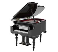 KIMISS Miniature Wooden Piano Model - Exquisite Display Decoration, Home, Coffee House, and
