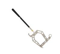 KIMISS Mooring Rope Dock Hook,The Boat Hook,for Your Home and Outdoor U Type Mooring Rope Threader Dock Hook Cable Wire Guider Ship Parking Tool (With Telescopic Rod) (Qiiluvt9rumc2og-12)