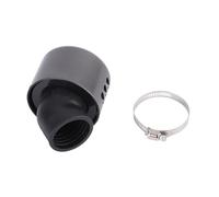 KIMISS Motorcycle Air Filter 35mm Metal Shell Intake Set (Black)
