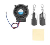 KIMISS Motorcycle Alarm System - 2 Remote Control - Universal - 12V - Anti Theft Devices - Disc Lock Alarm - 150m Range - Popular Color
