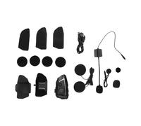 KIMISS Motorcycle Bluetooth Headset Bluetooth 5.4 Helmet Intercom Headset with CVC Noise Cancellation, 2 Rider Intercom IP67 20H Playtime for Motorcycle Riders
