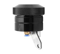 KIMISS Motorcycle Chain Lube Oiler Lubricant Oiling Guard Motorcycle Chain Lubricator Oiler System Metal Plain Sheet with 6mm Hole System Oil Filter Replacement for Motorbikes (Black)