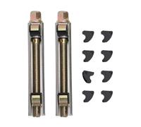 KIMISS Motorcycle Coil Spring Compressor, 20-100mm Adjustable Shock Spring Compression Tool with 17mm Wrench Head, for Motorbike ATV UTV