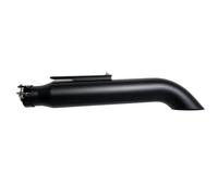 KIMISS Motorcycle Exhaust Pipe Stainless Steel Adjustable Clamp (Black)