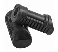 KIMISS Motorcycle Foot Pegs Rubber Pedals Motorcycle Front Footpegs Plate Footrest Rubber Car Footrest Pad Footrest Rubber Grip Cover for H125cc CG 125