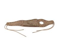 KIMISS Motorcycle Fuel Tank Cover, PU Leather Pad with Pouch Bag for XL 883 1200 48 - Durable Motorcycle Tank Bag (Bronze Nails)