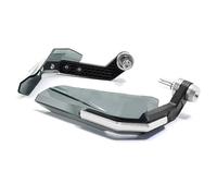 KIMISS Motorcycle Handguards, Durable Black Protector for ATV & Dirt Bikes, High Strength Wind Deflector with Easy Installation (SILVER)